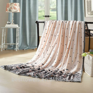 new design super soft 2-ply flannel blanket wholesale