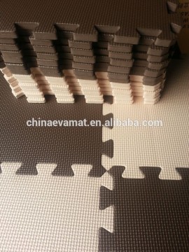 Brown &Cream Interlocking Outdoor Tile with Good Quality
