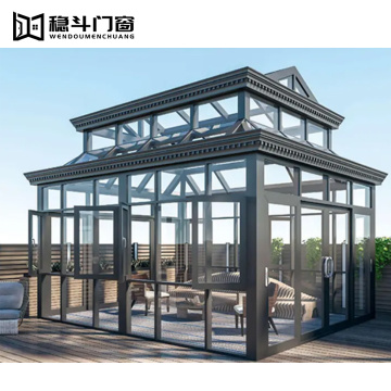 Retractable Glass Roof Sunrooms