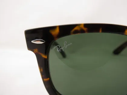 Tortoise Frame Ray Ban Wayfarer Sunglasses Acetate Frame Crystal Lens Rb2140 902