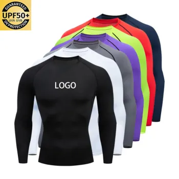 Custom Printed Spandex Rashguard with Long Sleeves for MMA Gear