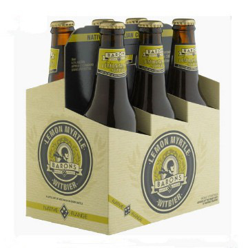China beer packaging pack carrier with handle