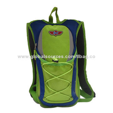 Bike Backpack, Made of Honeycomb Ripstop/PVC Polyester + Diamond Ripstop + 600*300D PVC/Polyester