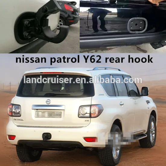 Niss-an Patrol Y62 rear hook