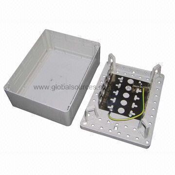 Indoor 30-pair DP box for LSA module, 210 x 160 x 90mm, screw locking, with back mount frame