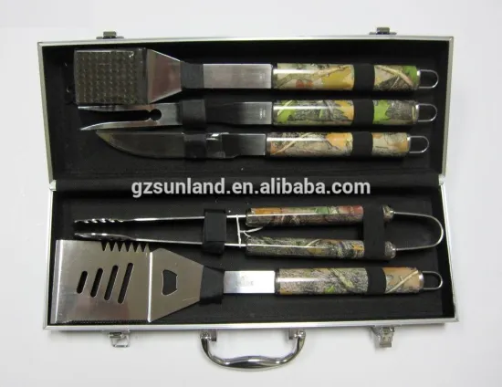 5 pieces Barbecue Tools Set BBQ Accessories