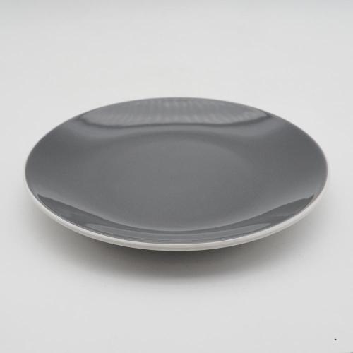 Elegant keramisch tafelwerk steengoed STONEWARE SET dubbele kleur glazuur steengoed diner set keramische borden sets