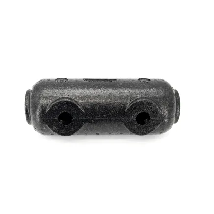 Black EPP contoured foam roller