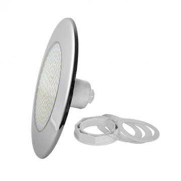 Luzes para piscina LED de aço inoxidável com rosca de 1,5 / 2 polegadas