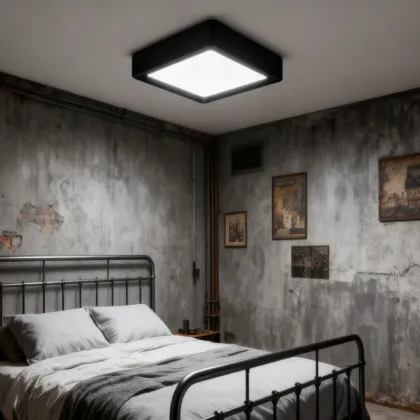 LED ceiling light for smooth lighting