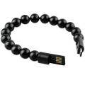 Data Sync Ladekabel Bead Bracelet Charger