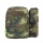 Mochila de camping verde camuflaje personalizado