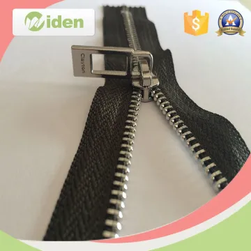 Paint Metal Coil Zipper Satin Tape Zipper