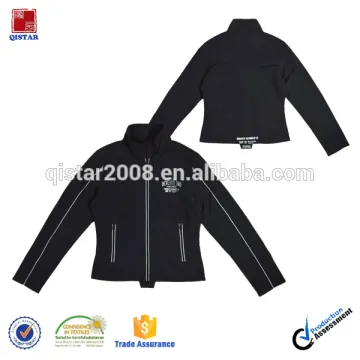 Fashion Spring Women's Taslon Jacket With Stand Collar