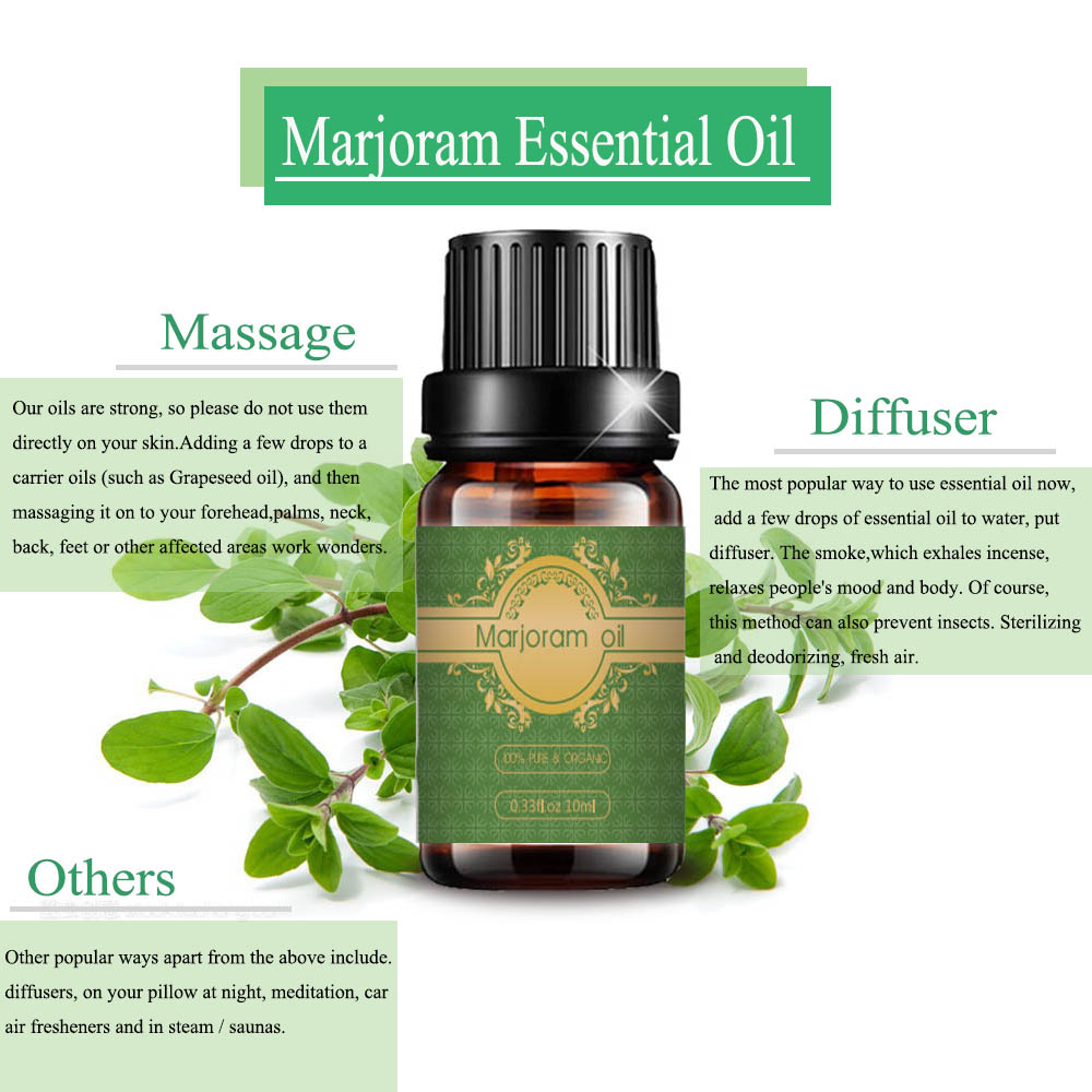 Private label Sweet Marjoram essential oil OEM