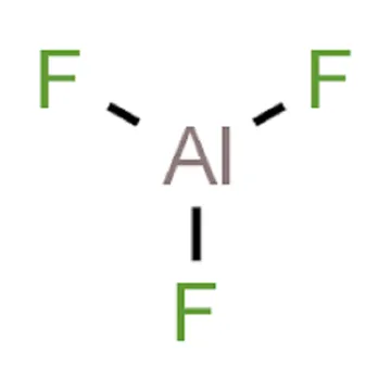 fluoride aluminum dot diagram