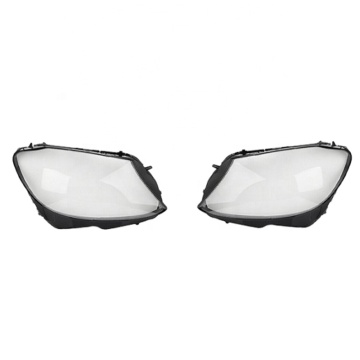 Left Right Pair of Headlight Lens Cover for Mercedes-Benz C-Class W205 2015-2018