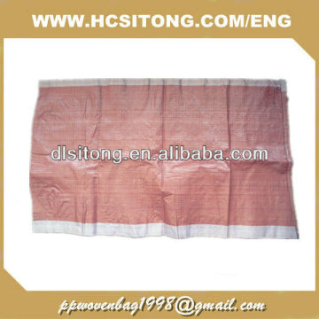 animal feed pp bag stock packing 50kg