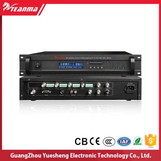 MC-9620 IR Wireless Hifi Audio Conference System with Discussion & Polling Function