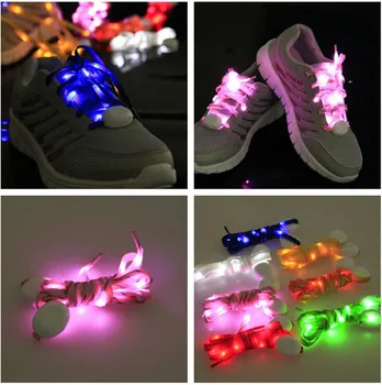 2014 neWholesale led shoelaces and LED flashing shoelaces