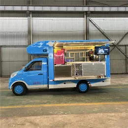 Portable 4x2 Burger Truck for Street Food Business