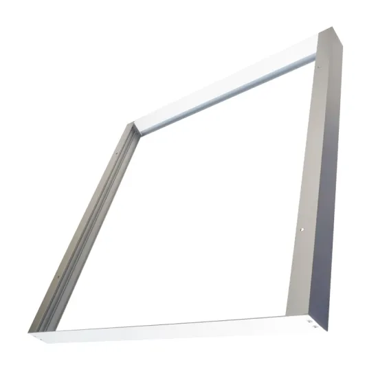 LED Panel Surface Mount Aluminum Frame Kit for Ceiling - 600x600 White Coating