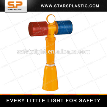 Budget warning Light, Mini Barricade Light,red and blue flash light