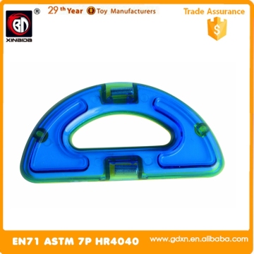 magical magnet block set Customize magnetic toys high quality mini magnetic building block