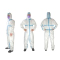 PP+PE/SF Disposable coverall/ chemical protective suit