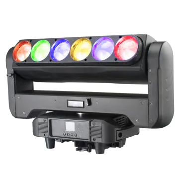 High Quality 6x60W Beam Zoom LED Pixel Bar Stage Light DMX Wash Moving Head