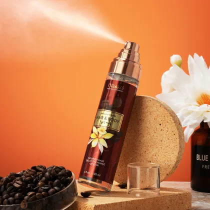 Free Sample Vanilla & Coffee Hair Enhancement Spray to Delay Hair Aging