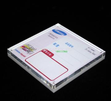 China alibaba costomized plastic telephone magnetic sign board