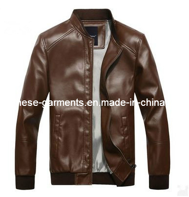 Fashion PU Jacket for Man, Outwear