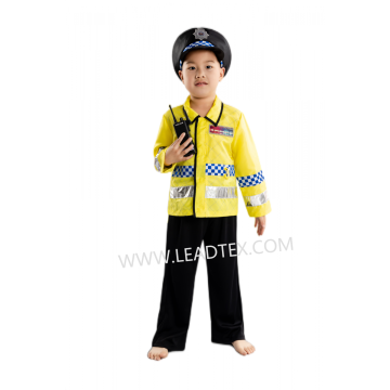 Trajes de cosplay roupas de policiais