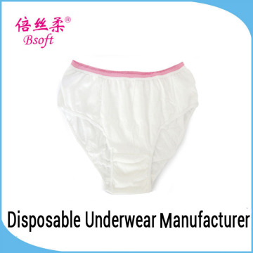 Free panties samples 100 cotton disposable underwear for women at all season