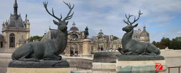 decorative bronze deer garden statues