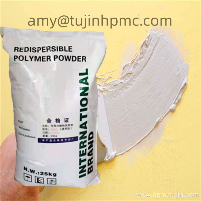 Redispersible polymer powder for construction chemical use