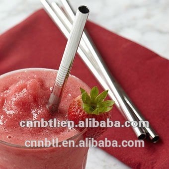 Endurable Stainless Steel Frozen Drink Straws