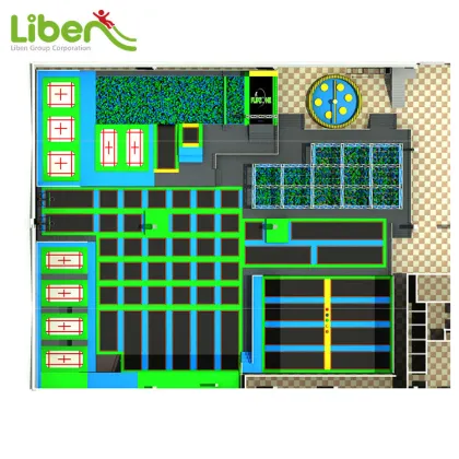 Customize Norway indoor trampoline park