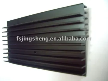 Anodized extrusion aluminium heat sink
