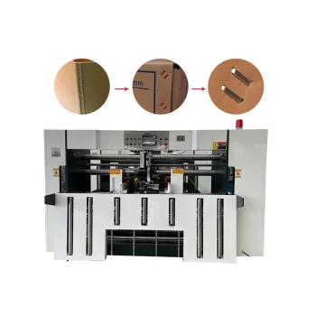 ZH-BDJ Semi-Automatic Wire Corrugated Box and Cardboard Stitching Nailing Machine
