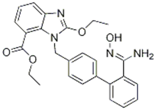 (Z)-Ethyl-2-ethoxy-3-((2'-(N'-hydroxycarbaMiMidoyl) biphenyl-4-yl) Methyl)-3H-benzo[d] iMidazole-4-carboxylate CAS 1397836-41-7