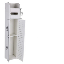 Bathroom Storage Cabinet Corner Shelf Multi Layer