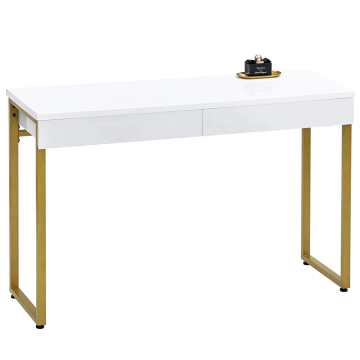 Professional Luxury Manicure Tables for Beauty Salons: Modern Nail Tech Desks Made of Metal
