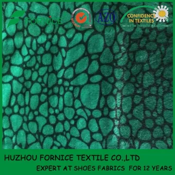 China manufacturer printed fok fabric for slipper