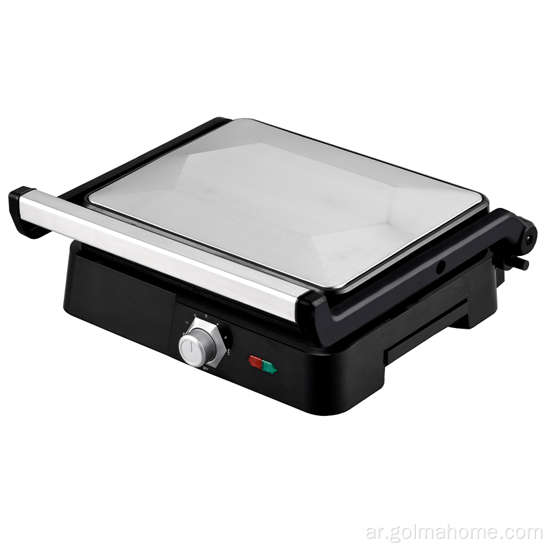 Panini Press Grill، Sandwich Maker لوحات غير ملطفة مغلفة، Grill Panini Maker