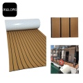 EVA Inflatable Fishing Boat Faux Teak Sheet