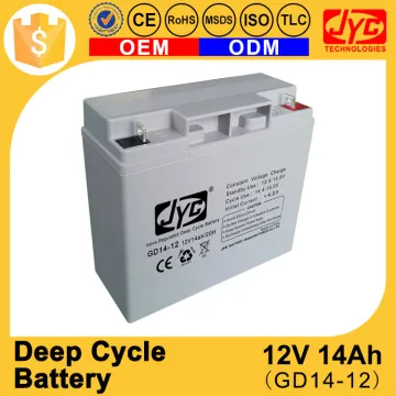 Hot quality 12v 14ah deep cycle battery