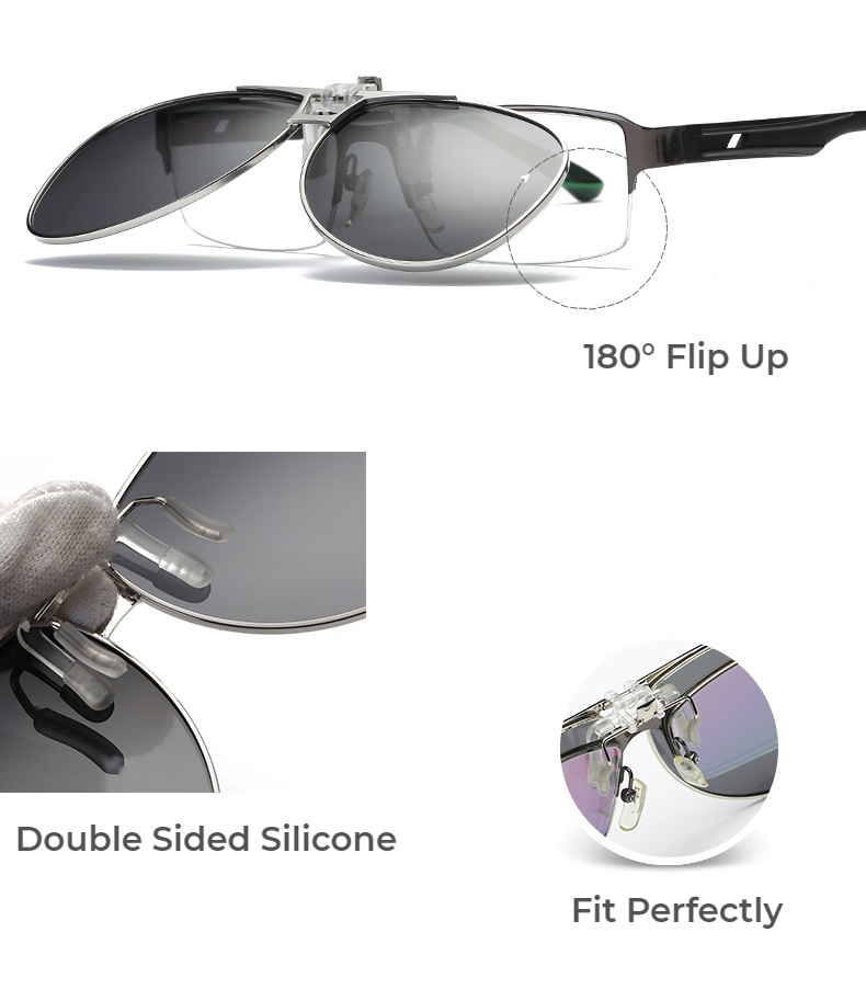 glasses clip on sunglasses