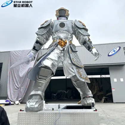 Custom Yan Zhenqing Realistic Robot Model for Exhibition